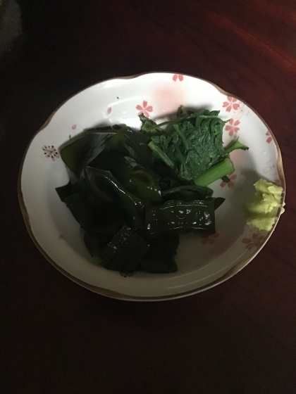 生ワカメのお刺身☆ポン酢や生姜醤油で