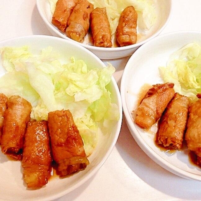 甘ぁ〜い赤ネギを巻き巻きしました☆赤ネギの豚肉巻き レシピ・作り方