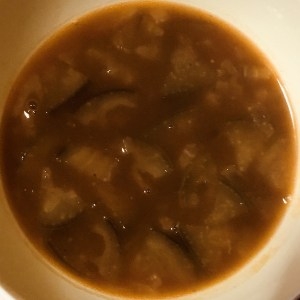 母親の介護食・嚥下食にやわらか茄子のカレー