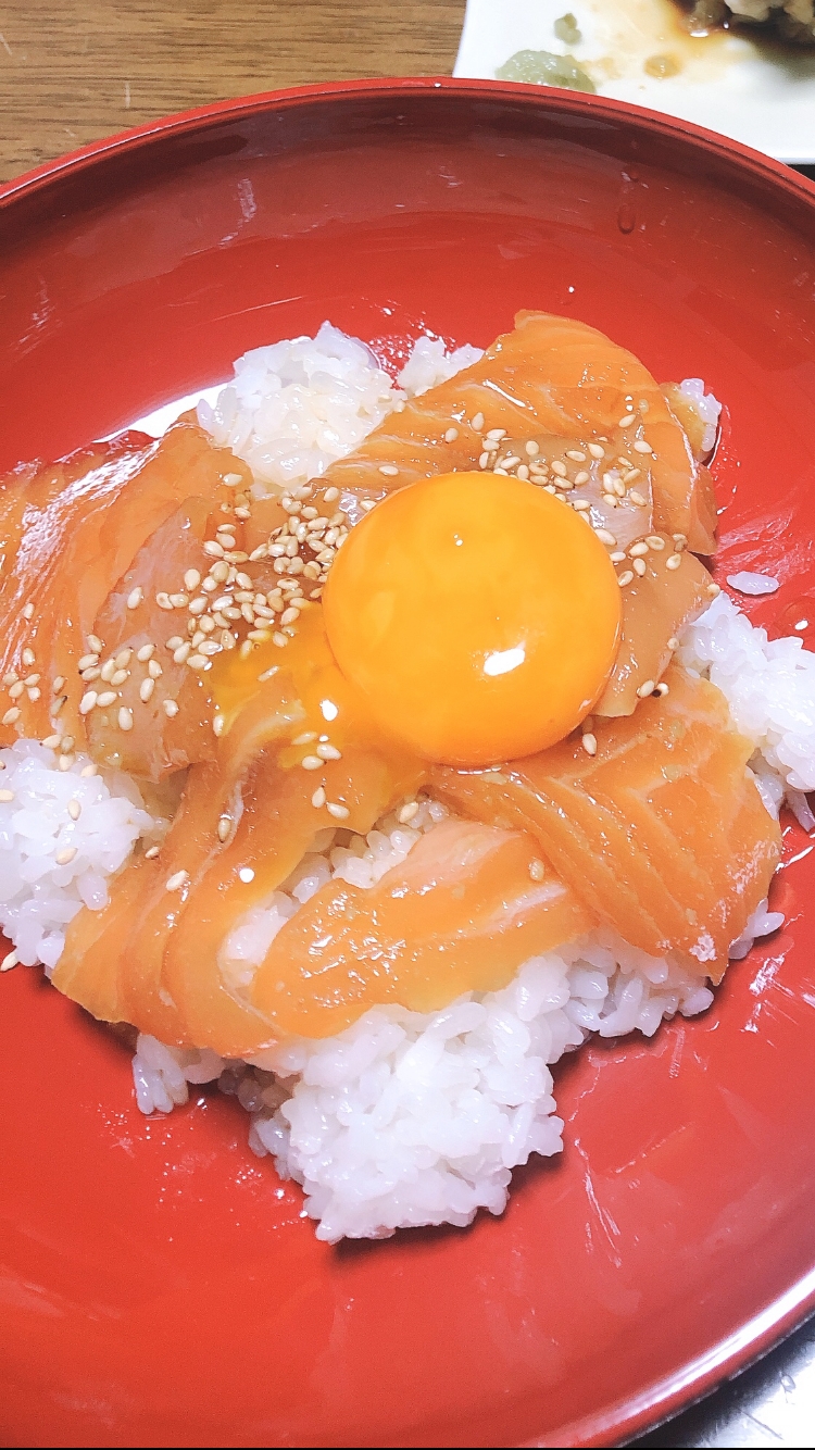 コストコ サーモン丼 レシピ 作り方 By Mao Sキッチン 楽天レシピ