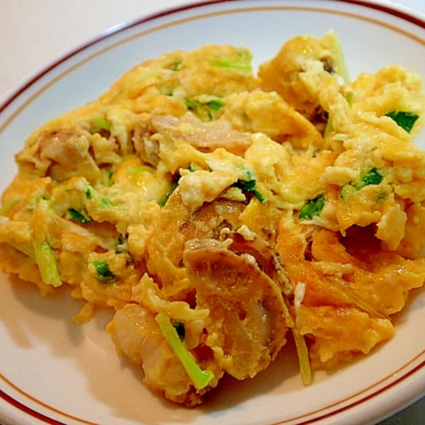 ベビー帆立と豆苗の卵炒め レシピ 作り方 By ぷ みぃまま 楽天レシピ ベビー帆立と豆苗の卵炒め レシピ 作り方 By ぷ みぃまま 楽天レシピ