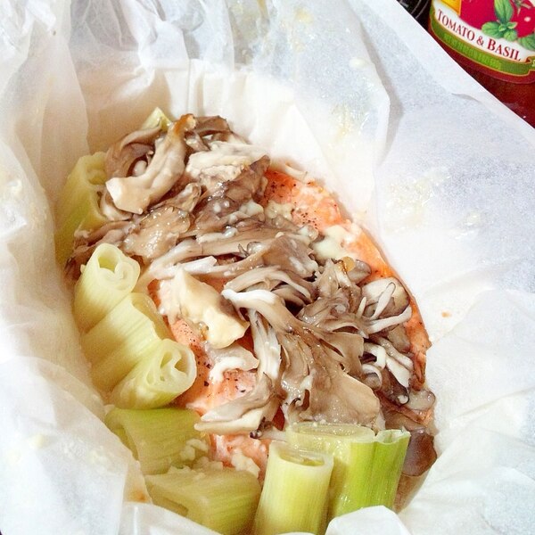 トラウトサーモン舞茸包み焼き レモンマヨ レシピ 作り方 By ゆうsaien 楽天レシピ トラウトサーモン舞茸包み焼き レモンマヨ レシピ 作り方 By ゆうsaien 楽天レシピ