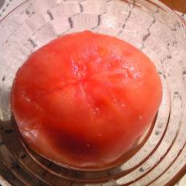 レンジで簡単 トマトの皮むき レシピ 作り方 By こまった7170 楽天レシピ レンジで簡単 トマトの皮むき レシピ 作り方 By こまった7170 楽天レシピ