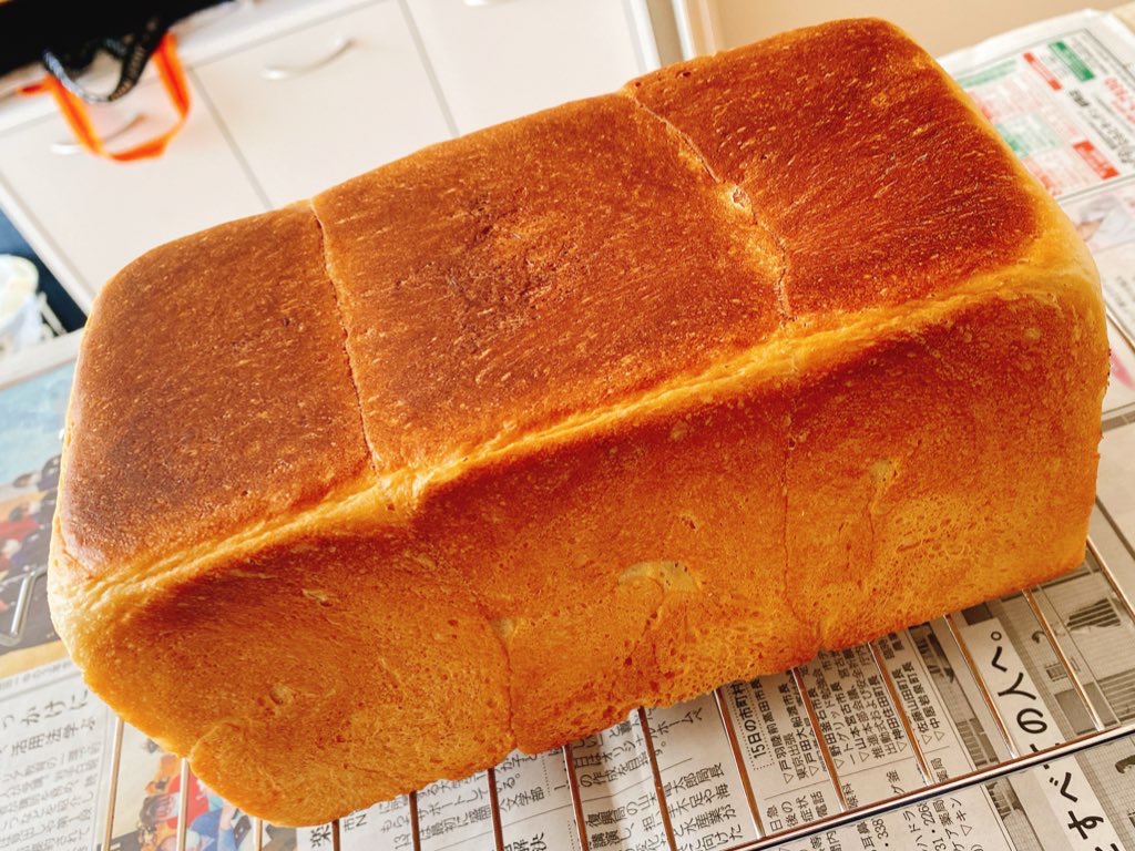 ふわふわ基本の角食パン