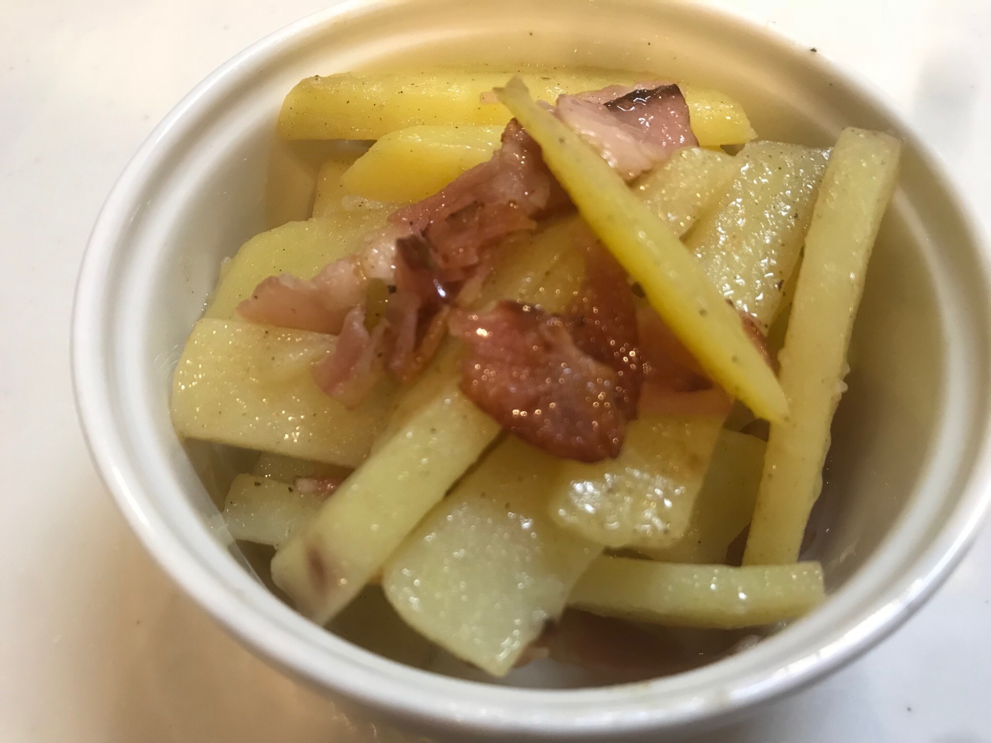簡単で美味しい!ジャガベーコン‼