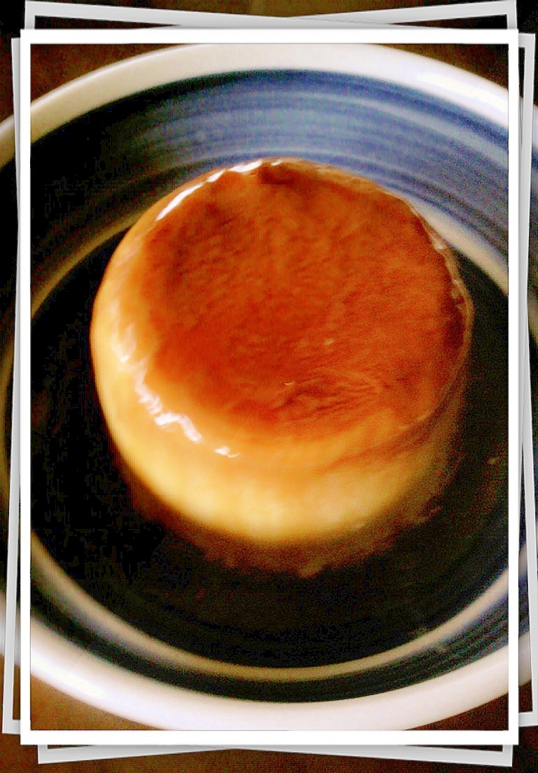 レンジで5分 マグカップで作る豆乳カスタードプリン