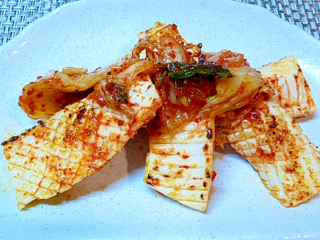 ビールが進む いかとキムチのごま油いため レシピ 作り方 By さとママ3645 楽天レシピ ビールが進む いかとキムチのごま油いため レシピ 作り方 By さとママ3645 楽天レシピ