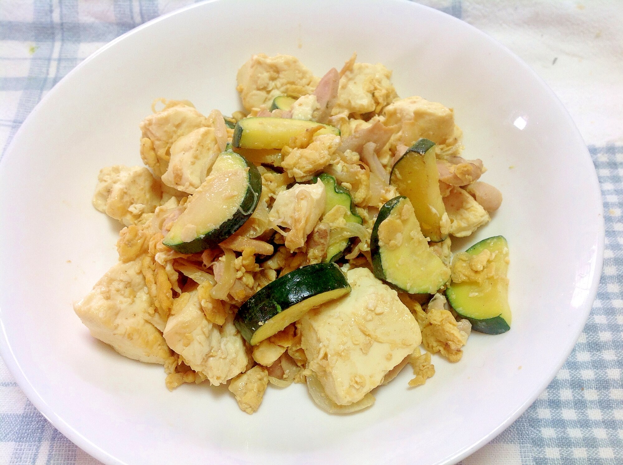 ズッキーニチャンプルー レシピ 作り方 By Simakis 楽天レシピ