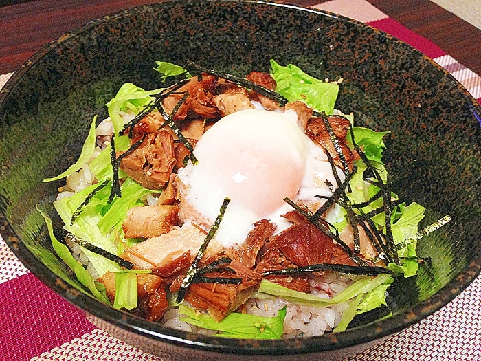 チャーシューの切れ端で簡単超うまチャーシュー丼