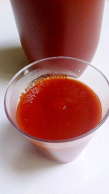 トマトジュースで自家製ケチャップ