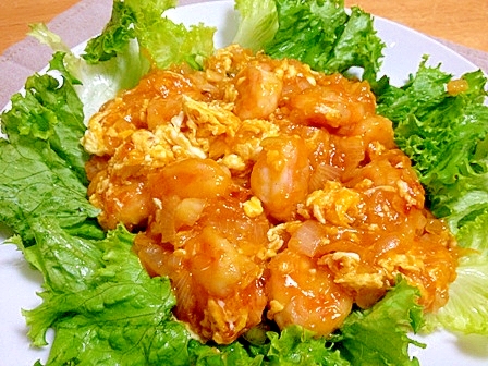 ふわとろ卵入りエビチリ レシピ 作り方 By セレナまま 楽天レシピ ふわとろ卵入りエビチリ レシピ 作り方 By セレナまま 楽天レシピ