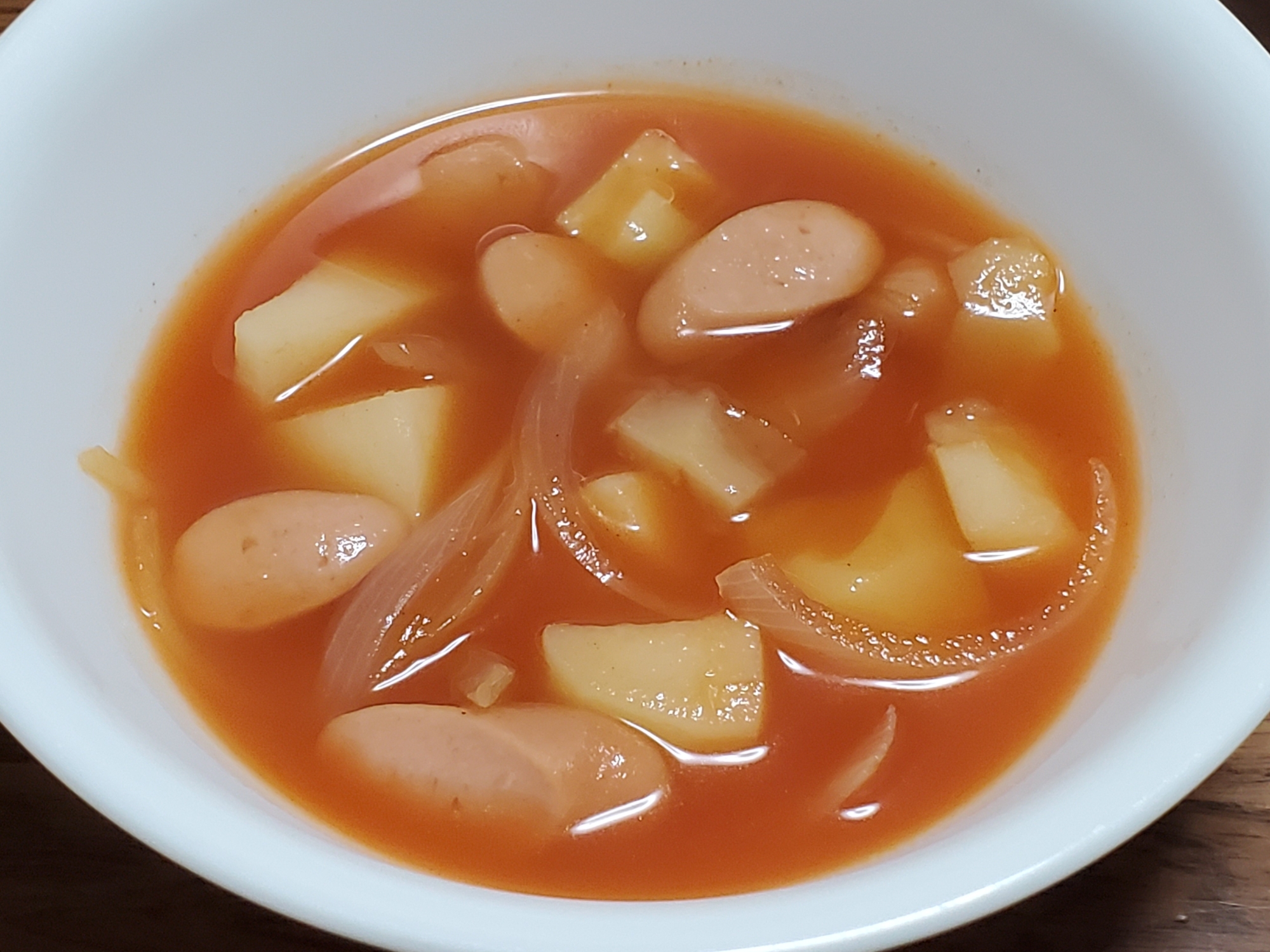 野菜ジュースのスープ