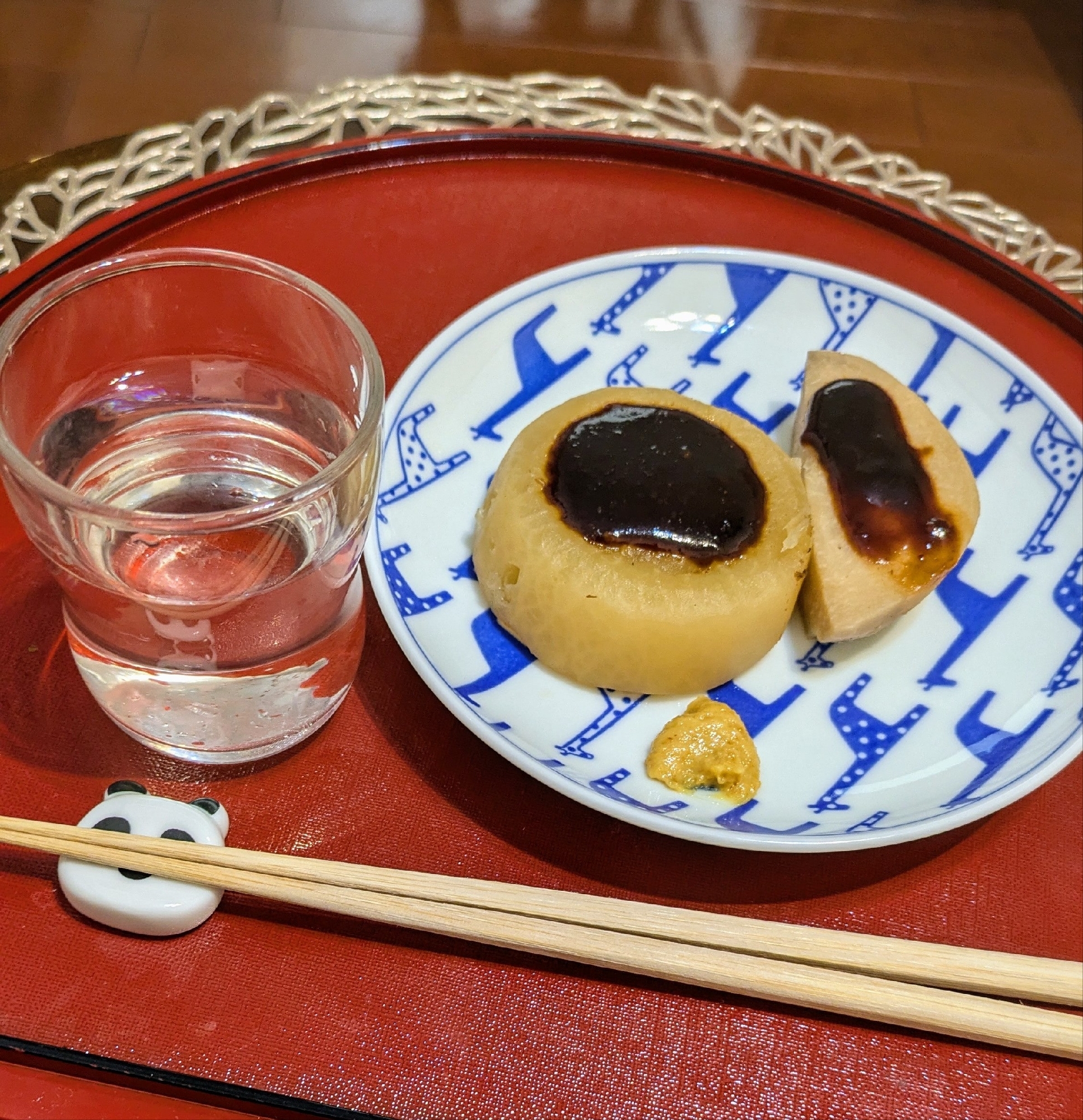【副菜】炊飯器で、ふろふき大根とふろふき里芋