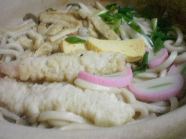天ぷらうどん鍋