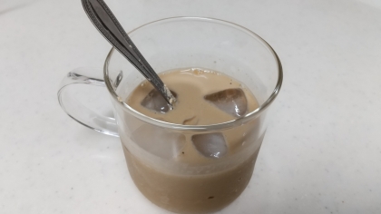 きなこ入りアイスコーヒー牛乳