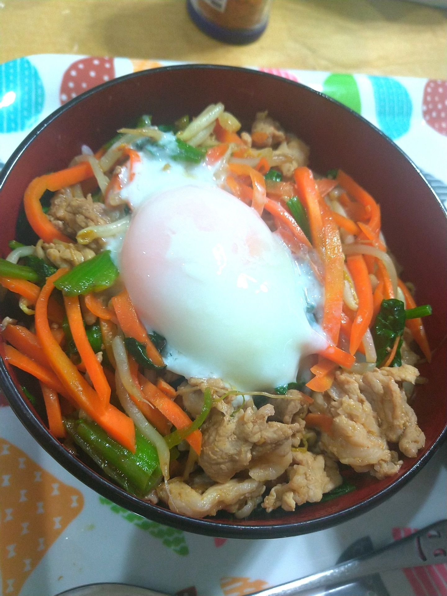 豚こまで全部混ぜビビンバ レシピ・作り方 by ゆとろん - 楽天レシピ