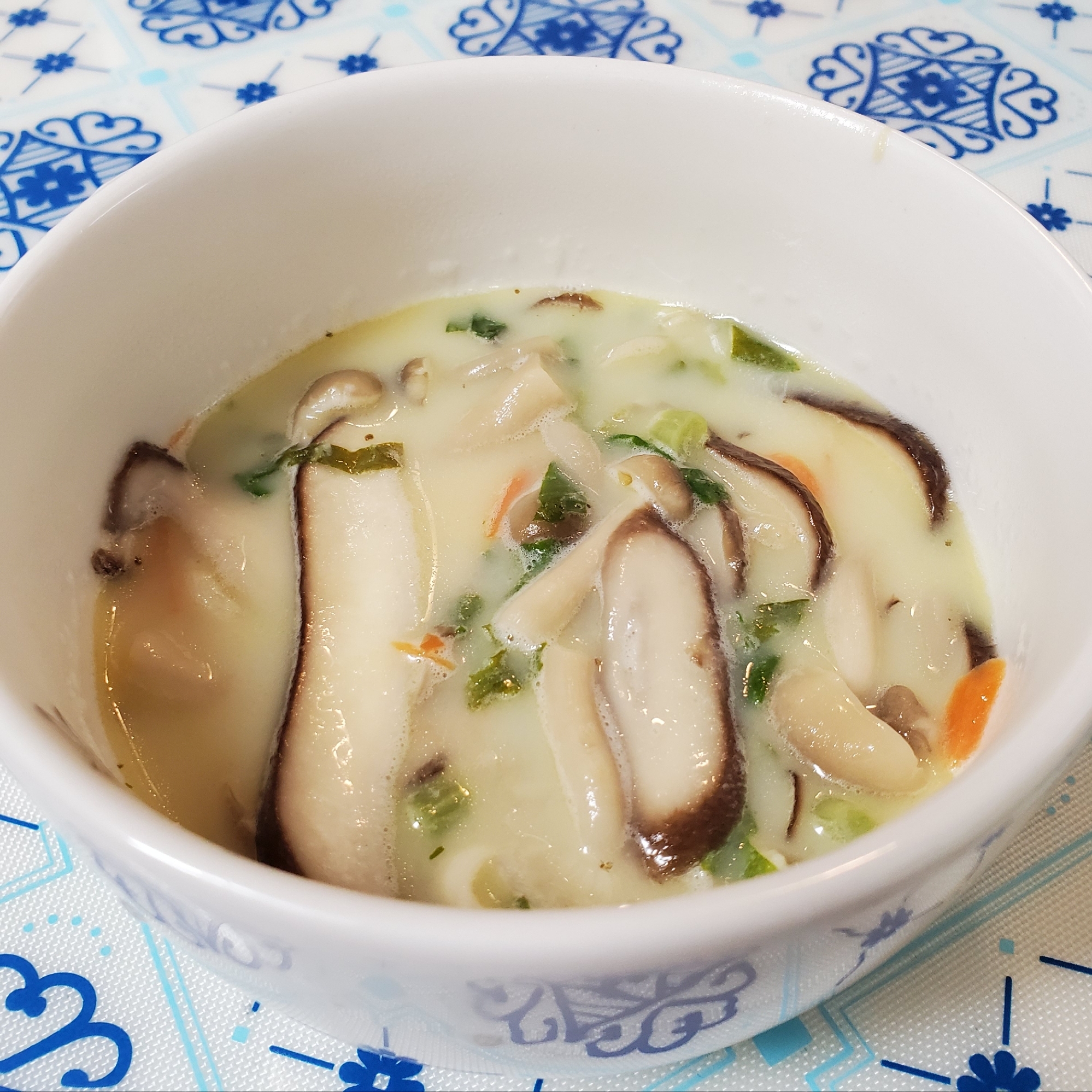 低脂肪 キノコたっぷりクリームスープ レシピ 作り方 By ゆっか 楽天レシピ