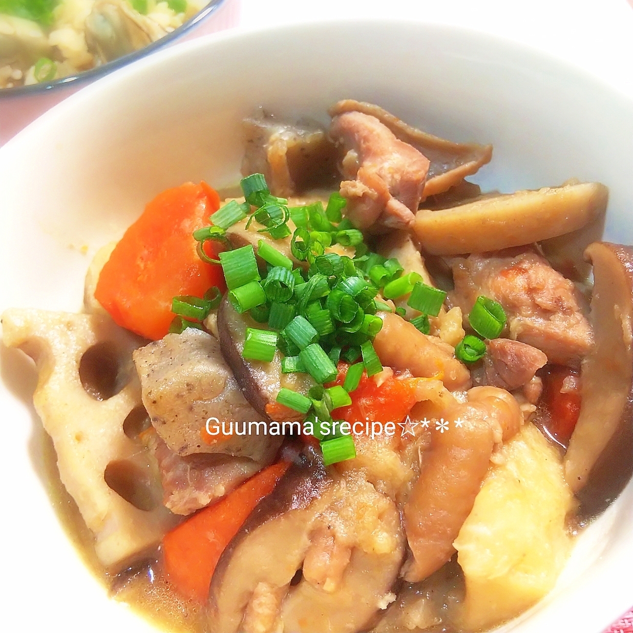 お正月に◎♡わかりやすい♡定番和食♡筑前煮