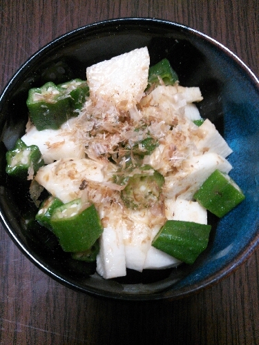 ネバネバ、シャキシャキで食感も良くて、美味しかったです(*^▽^*)