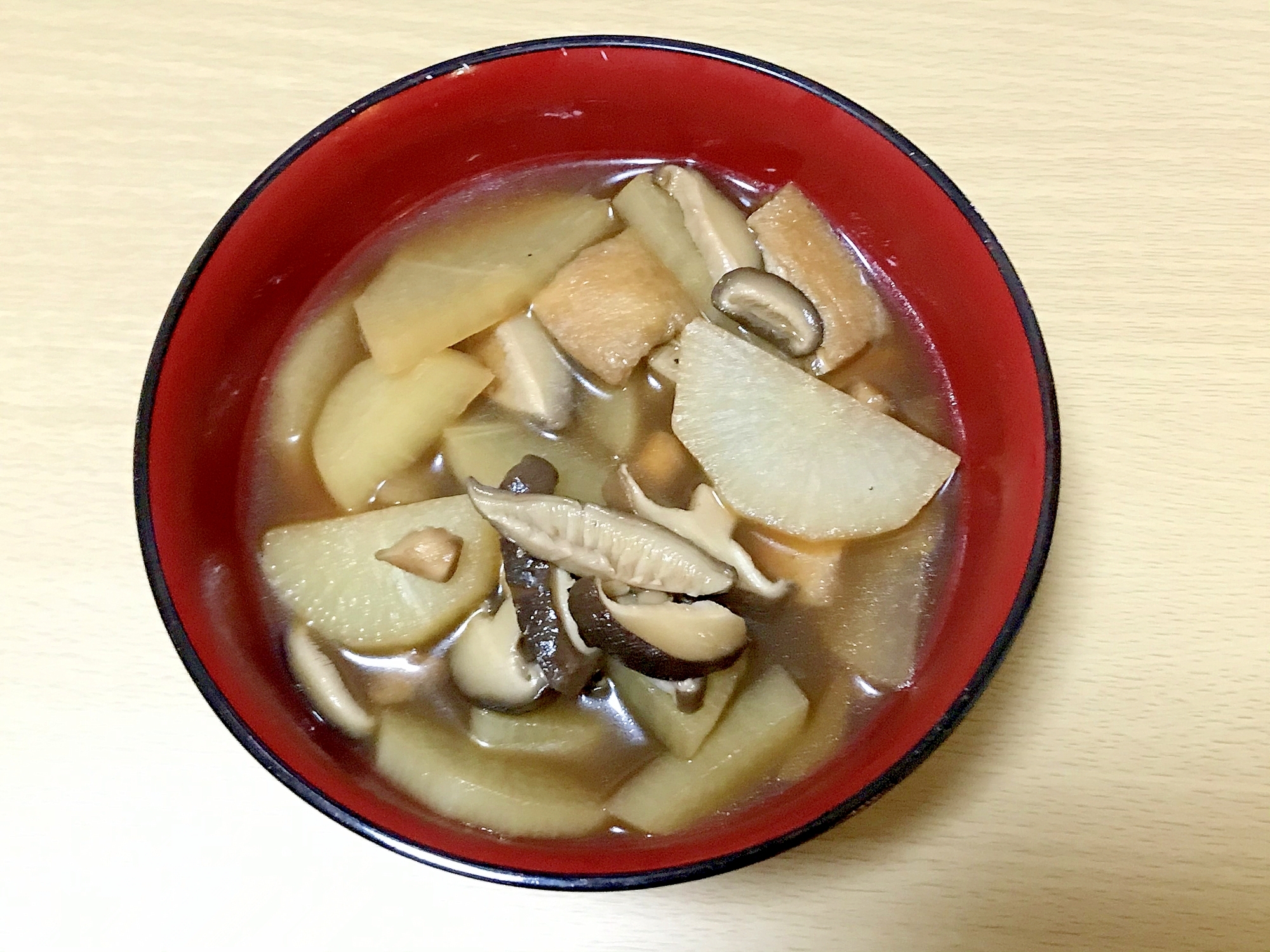 しいたけ　大根　中華風煮物