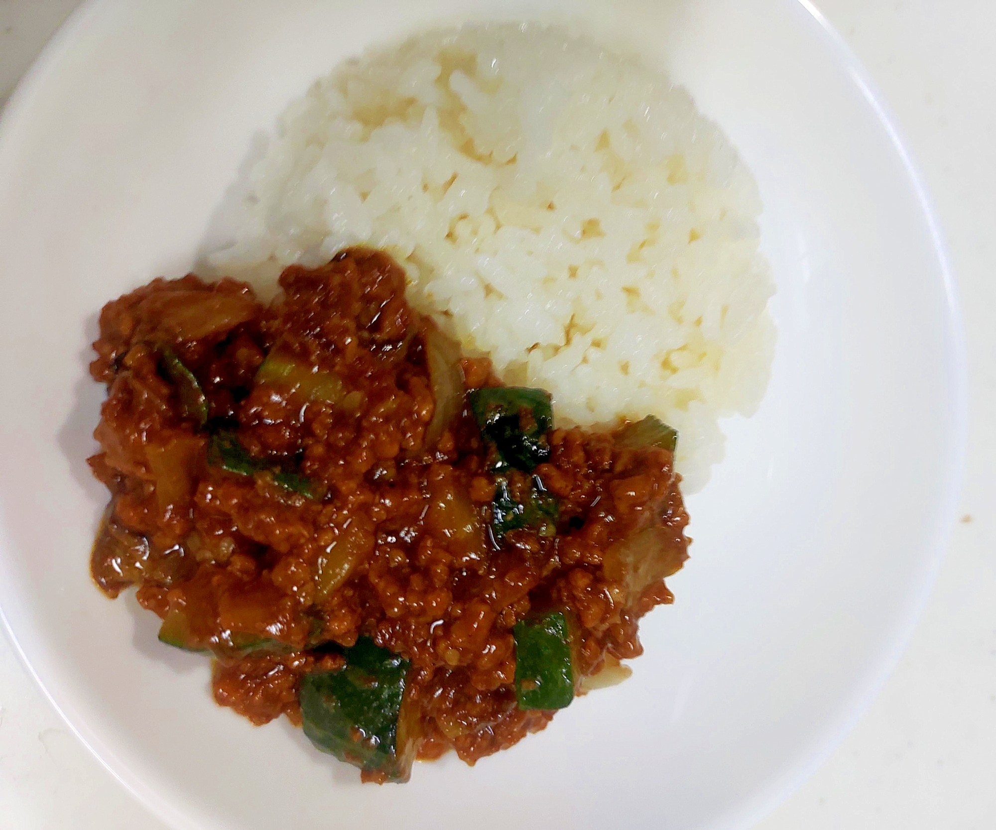 ズッキーニのカレー
