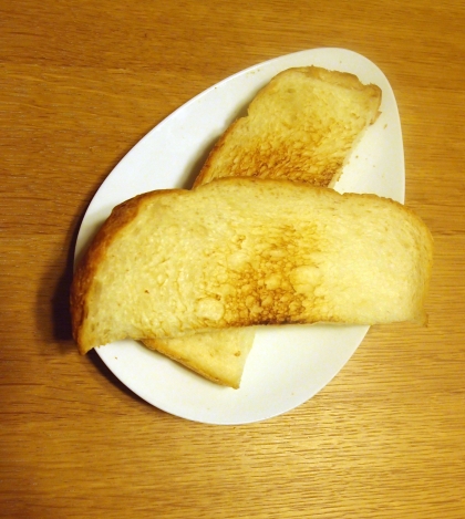ソフトフランスパンが無かったので、食パンを焼いてみました
美味しく焼けました
ご馳走様でした