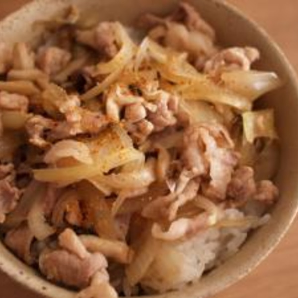お昼ごはんに 簡単ぶた丼 レシピ 作り方 By Kkyuco 楽天レシピ お昼ごはんに 簡単ぶた丼 レシピ 作り方 By Kkyuco 楽天レシピ