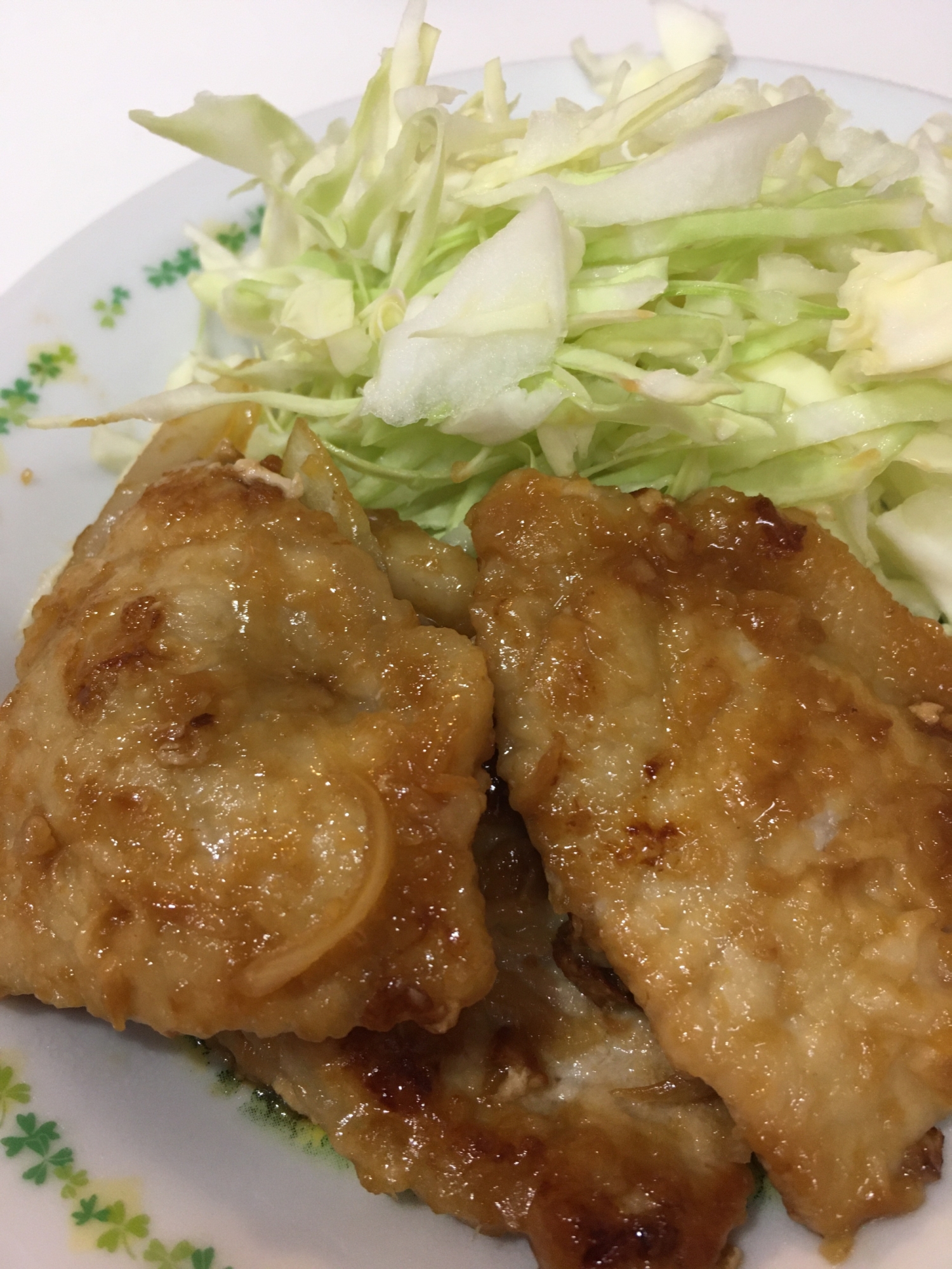 しょうがチューブで作る豚肉の生姜焼き！