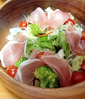 無料でダウンロード 生ハムサラダ レシピ 人気 10 000 ベストフード写真 100 無料ダウンロード