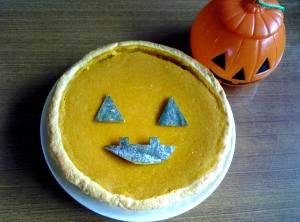 Happy Halloween かぼちゃのタルト