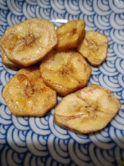 ヘルシーなバナナチップス
