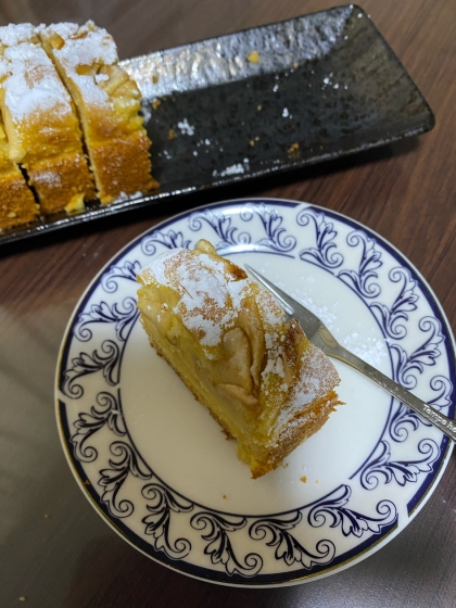 ホットケーキミックスで作る♡りんごパウンドケーキ