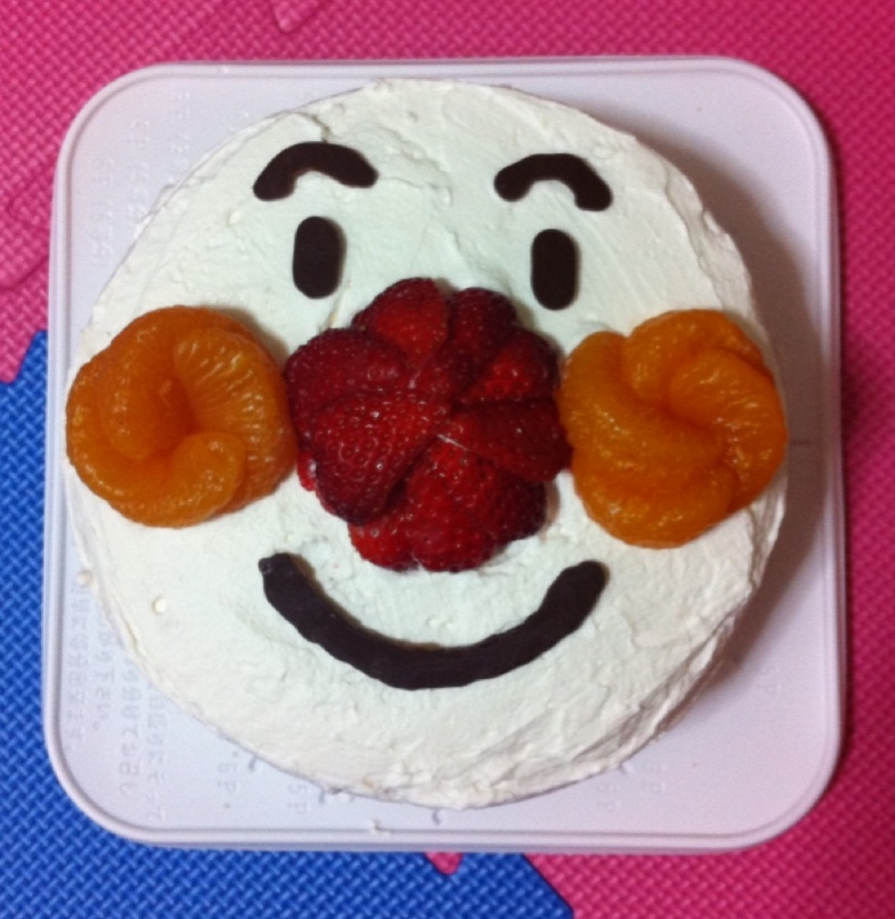 アンパンマンのケーキ レシピ 作り方 By かおリん 楽天レシピ アンパンマンのケーキ レシピ 作り方 By かおリん 楽天レシピ