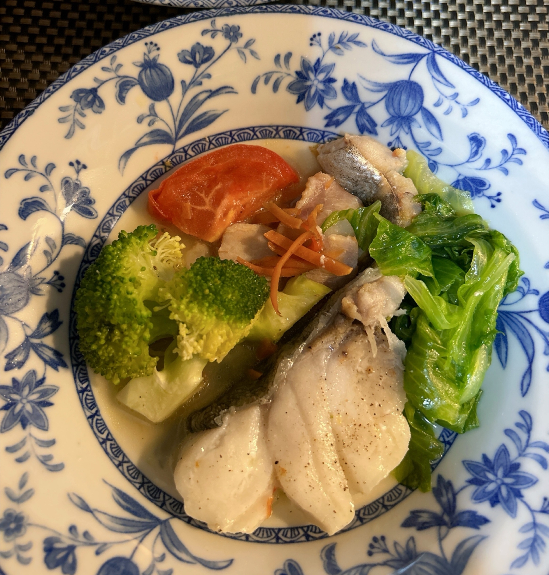 タラのお野菜蒸し フライパンで