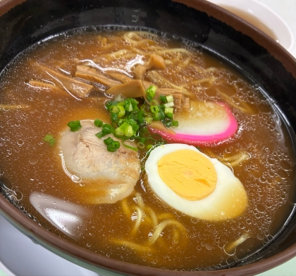 豚バラ薄切り肉で簡単☆即席チャーシュー麺