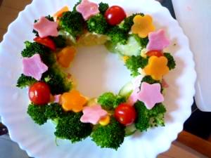 クリスマス ブロッコリー De リースサラダ レシピ 作り方 By Kai Kai 楽天レシピ クリスマス ブロッコリー De リースサラダ レシピ 作り方 By Kai Kai 楽天レシピ