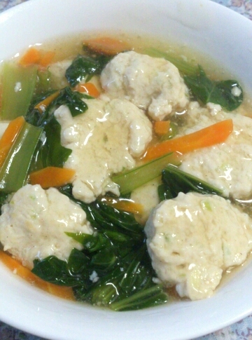 鶏肉と豆腐のスープ煮