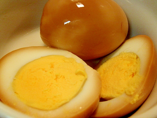 ゆで卵の味噌漬け