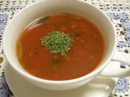 シンプル☆塩麹トマトスープ