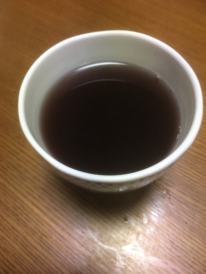 お正月のあまった黒豆で健康黒豆茶