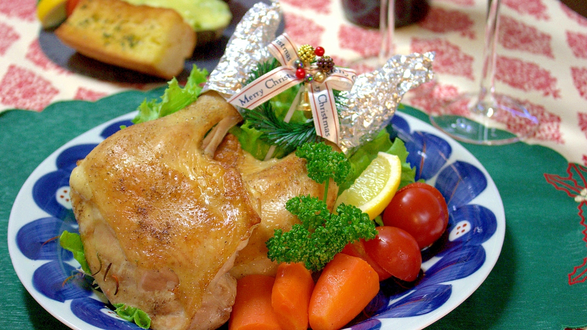 クリスマス☆オーブンdeローストチキン【動画】 レシピ・作り方 by