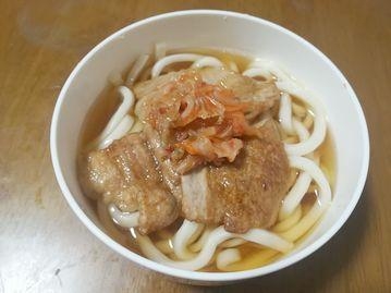 豚キムチうどん