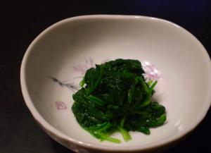 おひたしに飽きたら☆ほうれん草のレモン醤油和え