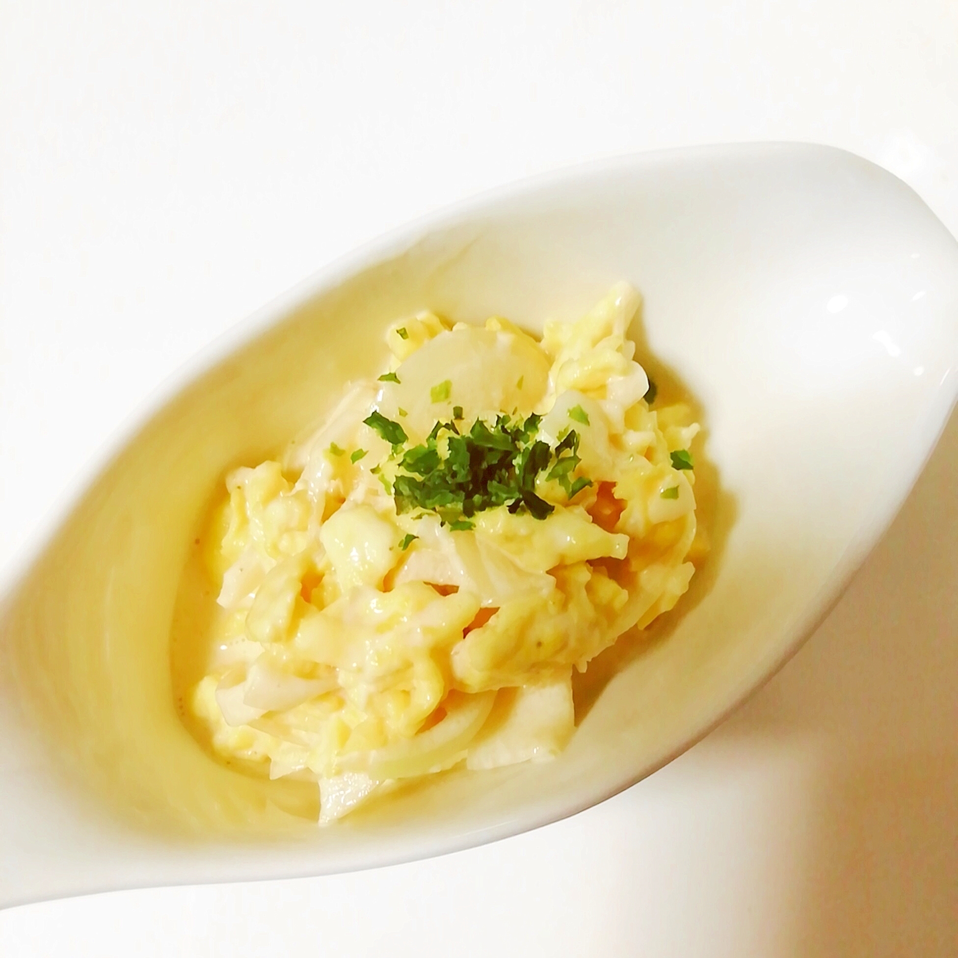 炒り卵で簡単タルタルソース