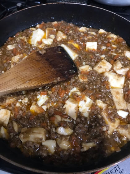 人参プラスしてみました！
豆腐が崩れてしまいましたが…
簡単に美味しく出来ました！！
素敵レシピに感謝です☆