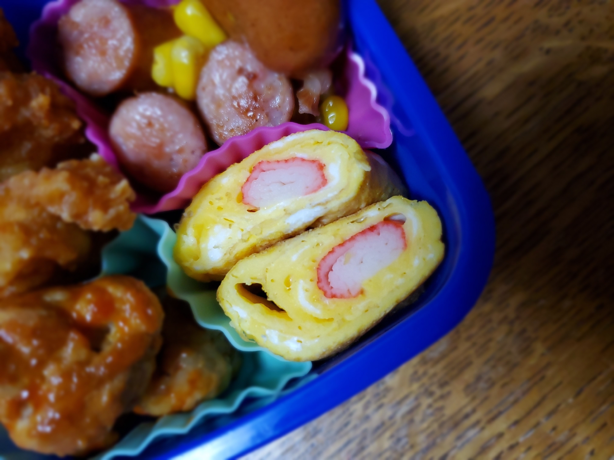 カニカマ包み卵焼き
