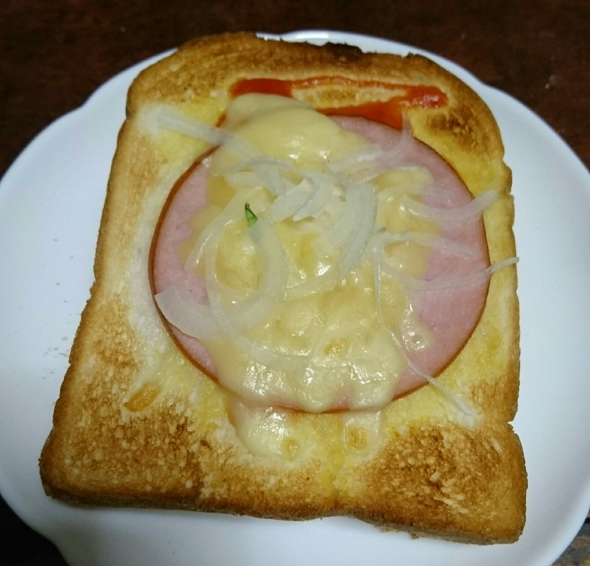 ピリ辛チーズトースト