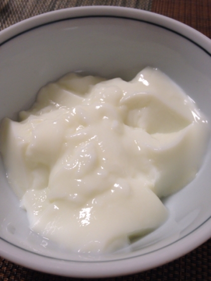 牛乳だけで作る杏仁豆腐