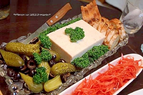 鮭缶の簡単テリーヌ