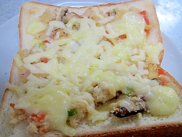 リメイク☆卯の花のチーズトースト